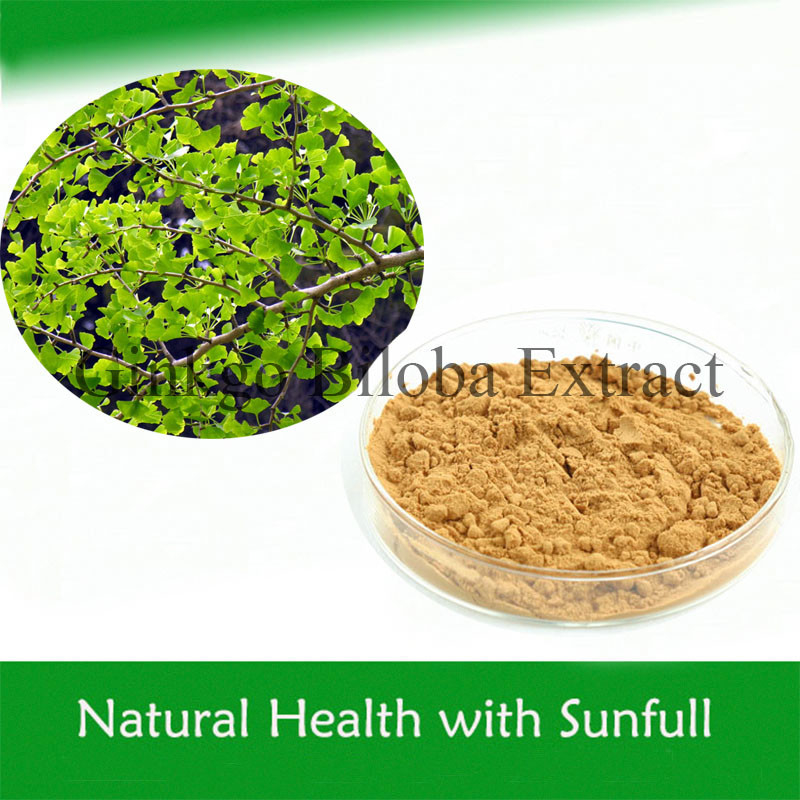 عصاره گیاهی موثر گینکو بیلوبا عصاره برای شنوایی پیشگیری و درمان بیماری های قلبی عروقی