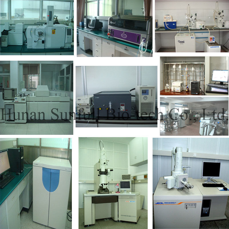 100٪ هیدروکلورید بربرین طبیعی 97٪ 98٪ از ریشه Coptis chinensis با شماره CAS 633-65-8