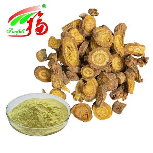 مواد تشکیل دهنده مراقبت های بهداشتی 10٪ تا 95٪ بایکالین بایکالین پودر Scutellaria baicalensis Georgi عصاره Radix Scutellariae عصاره Baikal Skullcap Extract