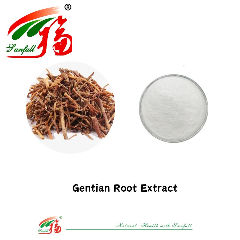 فروش مستقیم کارخانه گیاه طبیعی نمونه رایگان ضد التهابی عصاره ریشه جنتیان 3-8٪ جنتوپکرین