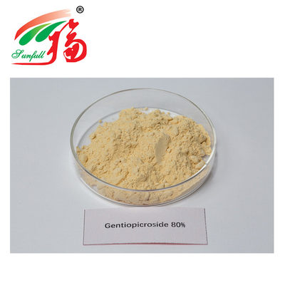 عصاره جنتیوپیکروزاید 80% طبیعی جنتیوپیکروزید برگ بزرگ CAS 20831-76-9