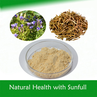 CAS No. 20831-76-9 عصاره ریشه جنتیان Gentiopicroside 50٪ تا 98٪ برای مواد آرایشی