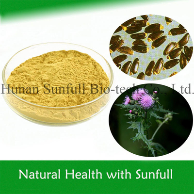 حفاظت از کبد Silybum Marianum استخراج گواهینامه ISO 80٪ سیلیمارین